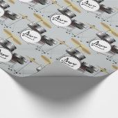 Papier Cadeau Kit de tambour - papier d'emballage (Coin)