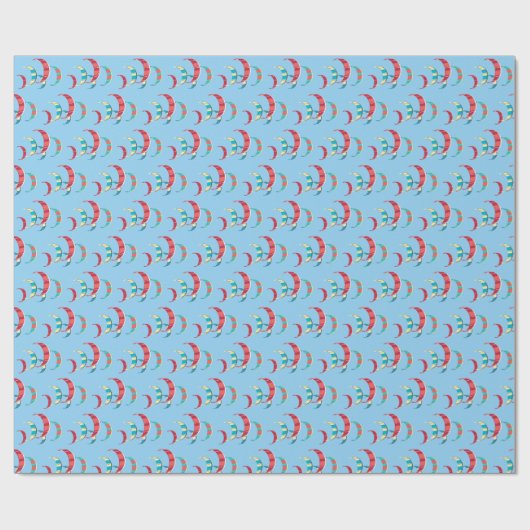 Papier Cadeau Kite Surf (Plat)