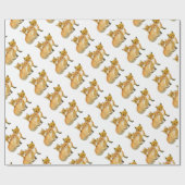 Papier Cadeau Kits Fox (Plat)
