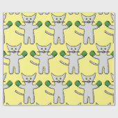 Papier Cadeau Kitten en boîte avec Mittens Thunder_Cove (Plat)