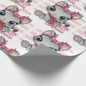 Papier Cadeau Kitten, Mon premier papier d'enveloppement de Noël (Coin)