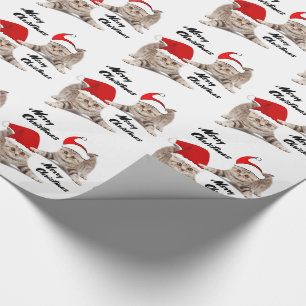 Papier Cadeau Kittens de Noël