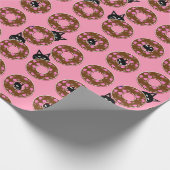 Papier Cadeau Kitties et Doughnut Black Cats nouveauté (Coin)