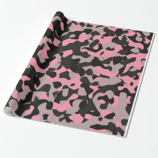 Papier Cadeau Kitty Camo Wrap