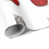 Papier Cadeau Kitty dans la cuvette (Coin rond)