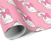 Papier Cadeau Kitty Wrapping Paper (Coin rond)