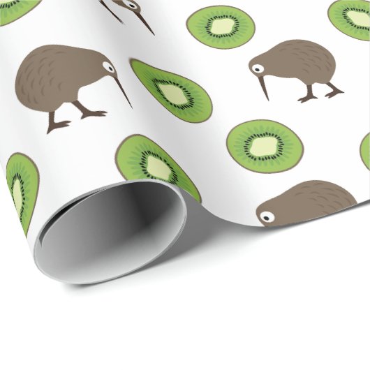 Papier Cadeau Kiwi (Coin rond)