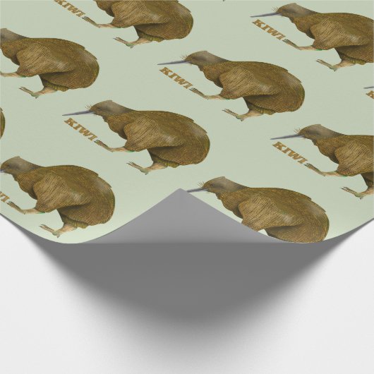Papier Cadeau Kiwi N.Z. Bird (Coin)