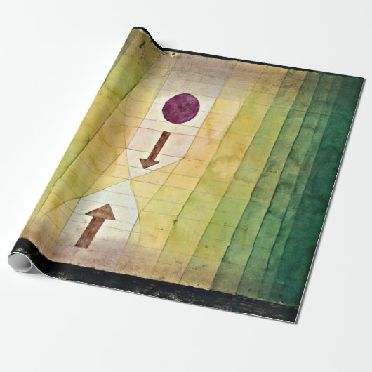 Papier Cadeau Klee - Avant le blitz (Déroulé)