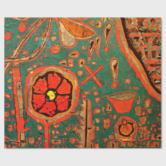 Papier Cadeau Klee - Efflorescence (Plat)