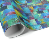 Papier Cadeau Klee - Jardin en terrasse (Coin rond)