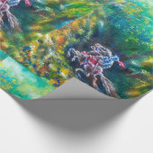 PAPIER CADEAU KNIGHT LANCELOT, CHEVAL EN FORÊT VERTE (Coin)