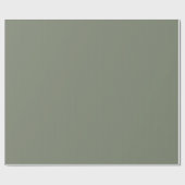 Papier Cadeau Knit pattern simple sage green Christmas holiday (Plat)