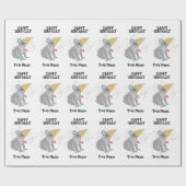 Papier Cadeau Koala - Animaux ayant une fête Garçons Filles Nom (Plat)