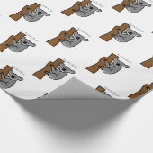 Papier Cadeau Koala Bear Escalade Tree Thunder_Cove (Coin)