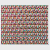 Papier Cadeau Koala Clown (Plat)