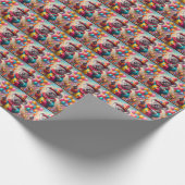 Papier Cadeau Koala Clown (Coin)