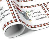 Papier Cadeau Koala de Père Noël - Dinkum juste (Coin rond)