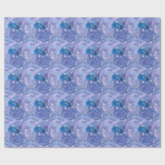 Papier Cadeau Koala nommé Seven (Plat)