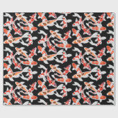Papier Cadeau Koi (Plat)