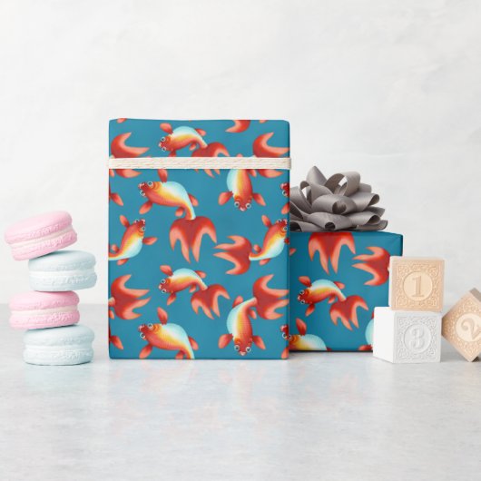 Papier Cadeau Koi Fish (Baby Shower)