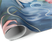 Papier Cadeau Koi Pond (Coin rond)