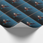 Papier Cadeau Kokopelli Blues (Coin)