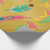 Papier cadeau Kokopelli d'origine américaine (Coin)