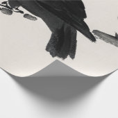 Papier Cadeau Kōno Bairei Crow (Coin)