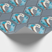 Papier Cadeau Kookaburra Bird (Coin)