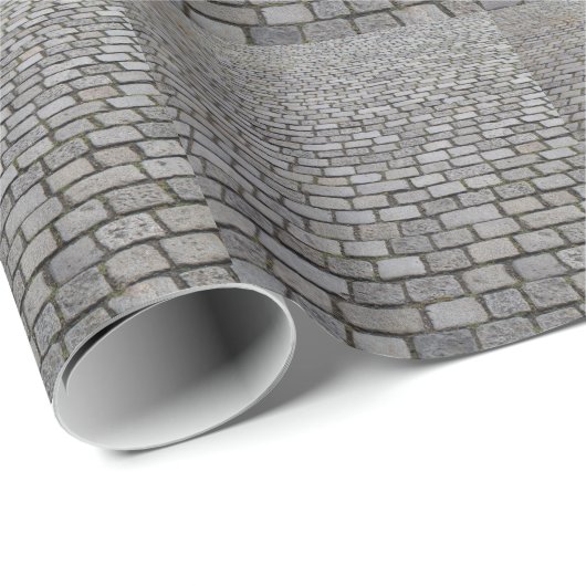 Papier Cadeau Kopfsteinpflaster (Coin rond)