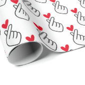 Papier Cadeau Korea Pattern  (Coin rond)