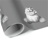 Papier Cadeau Kozy KAT (Coin rond)