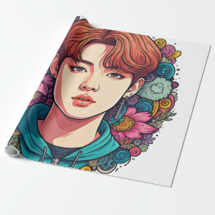 Papier Cadeau kpop fandecop kpopfanart idolekpop dessinckpop kpo