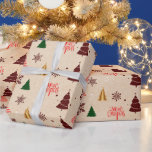 Papier Cadeau Kraft Modern Christmas Tree and Snow flakes Cadeau<br><div class="desc">Papier cadeau Kraft Modern Christmas Tree and Snow flakes Papier à envelopper "Élever votre présentation cadeau de vacances avec notre papier à envelopper 'Modern Christmas Tree and Snowflakes'. Ce design contemporain mêle les arbres de Noël festifs et les délicats flocons de neige pour une touche élégante et élégante à vos...</div>