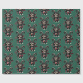 Papier Cadeau Krampus (Plat)