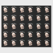 Papier Cadeau Kung Toe-fu Funny Big Toe Pun Dark BG (Plat)