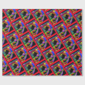 Papier Cadeau Kwanzaa (Plat)