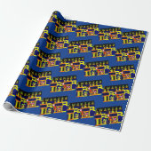 Papier Cadeau Kwanzaa (Déroulé)