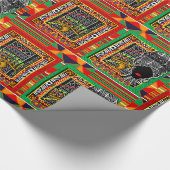 Papier Cadeau Kwanzaa (Coin)