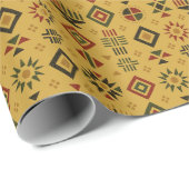 Papier Cadeau Kwanzaa (Coin rond)