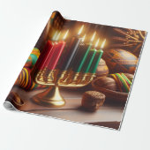 PAPIER CADEAU KWANZAA (Déroulé)