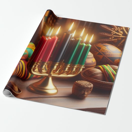 PAPIER CADEAU KWANZAA (Déroulé)