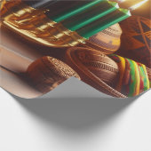 PAPIER CADEAU KWANZAA (Coin)