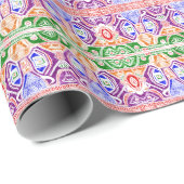 PAPIER CADEAU KWANZAA (Coin rond)