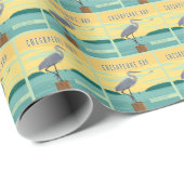 Papier Cadeau La Baie De Chesapeake Le Plus Grand Estuaire D'Amé (Coin rond)