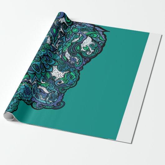 Papier Cadeau La beauté de la nature (Déroulé)