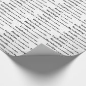 Papier Cadeau La beauté est une bicyclette (Coin)