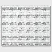 Papier Cadeau La beauté est une bicyclette (Plat)