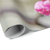 Papier Cadeau La Beauté Muetée De Sakura Fleurit (Coin rond)